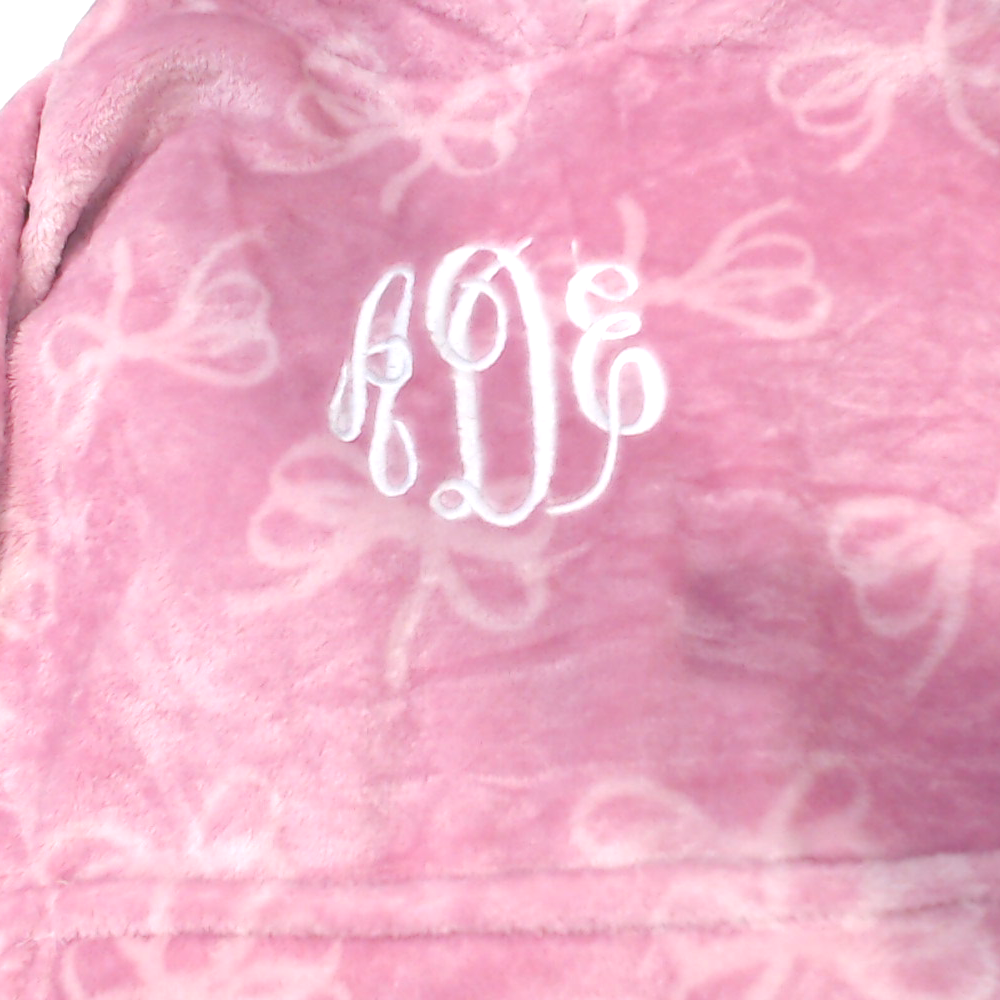 BLOOPER CLOTHING: Monogrammed XL Blanket Hoodie - Promotional
