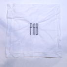 BLOOPER ACCESSORY: Monogrammed Pillow Sham