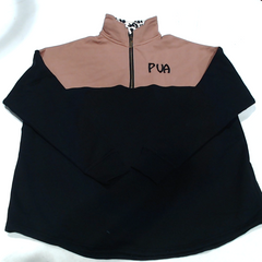 BLOOPER CLOTHING: Monogrammed Quarter Zip Sweatshirt