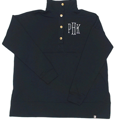 BLOOPER CLOTHING: Monogrammed Pullover