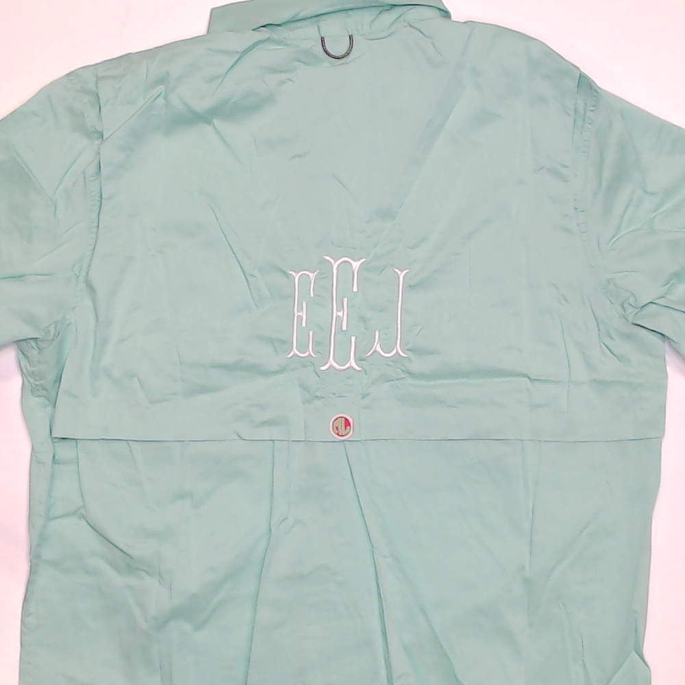 BLOOPER CLOTHING: Monogrammed Fishing Shirt