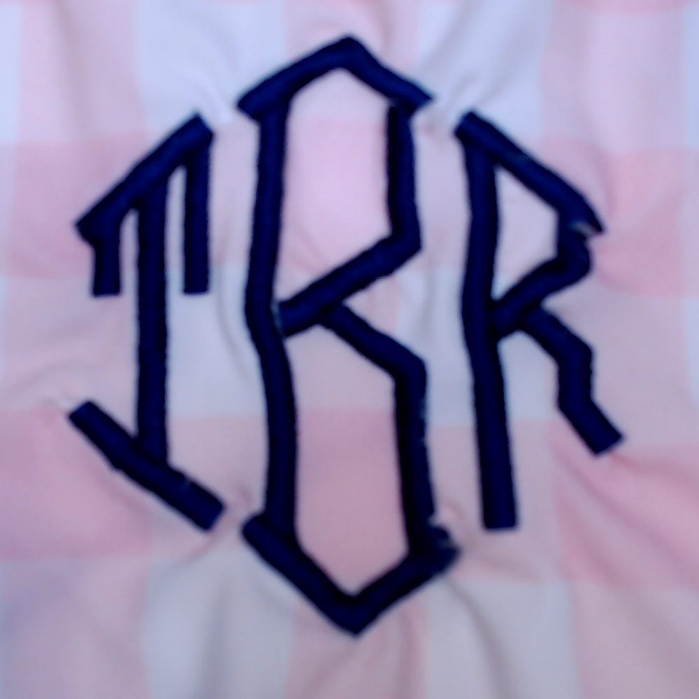 BLOOPER SWIM: Monogrammed Sarong