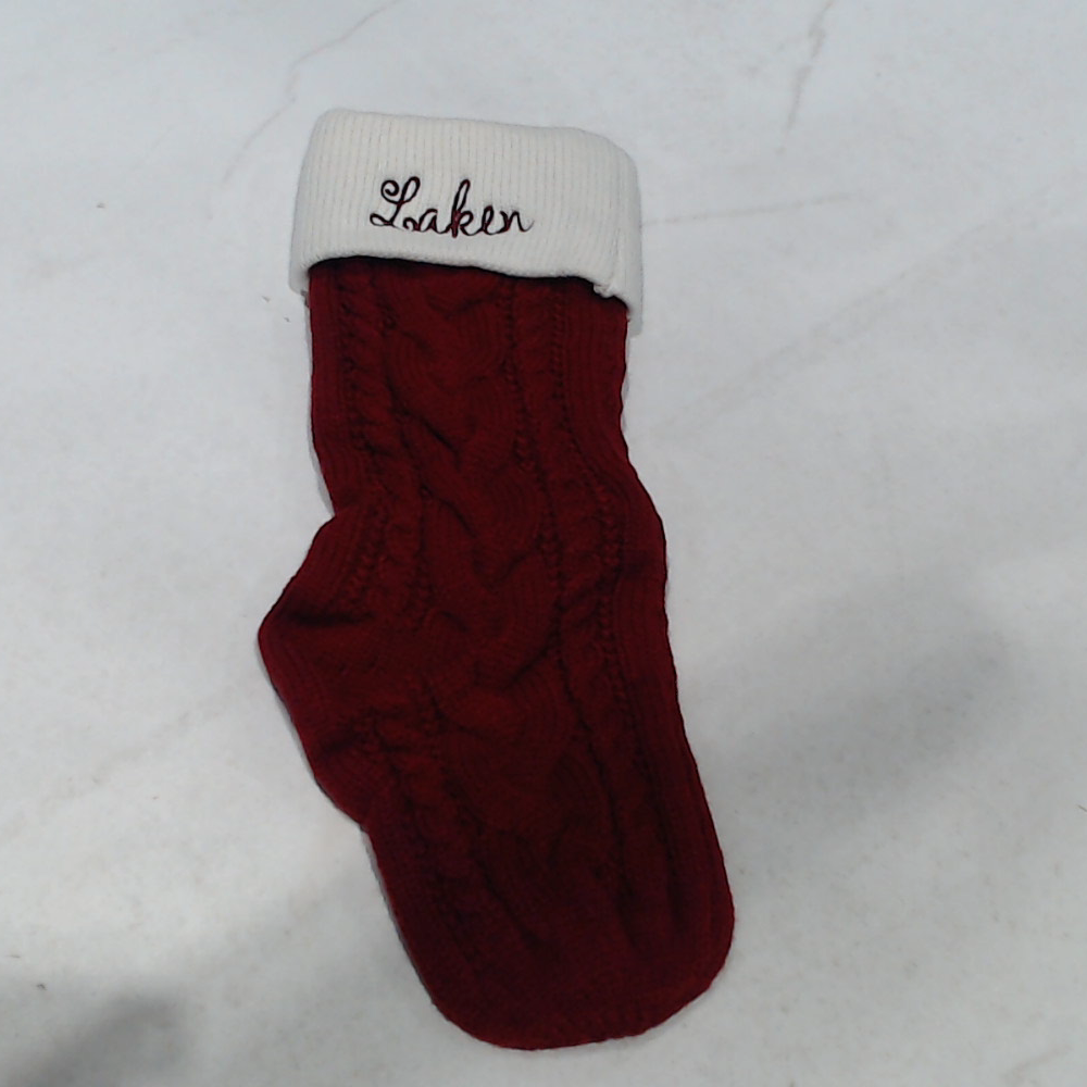 BLOOPER ACCESSORY: Personalized Christmas Stocking