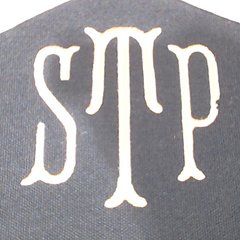 BLOOPER BAG: Monogrammed Wavy Top Weekender