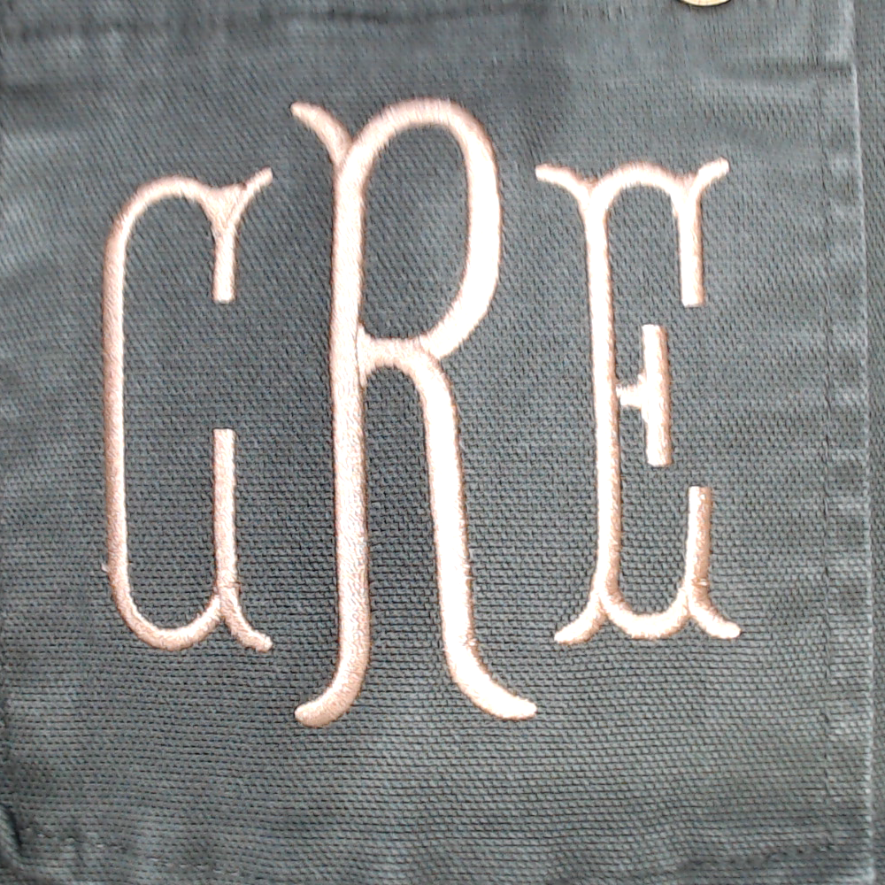 BLOOPER CLOTHING: Monogrammed Shirt Jacket