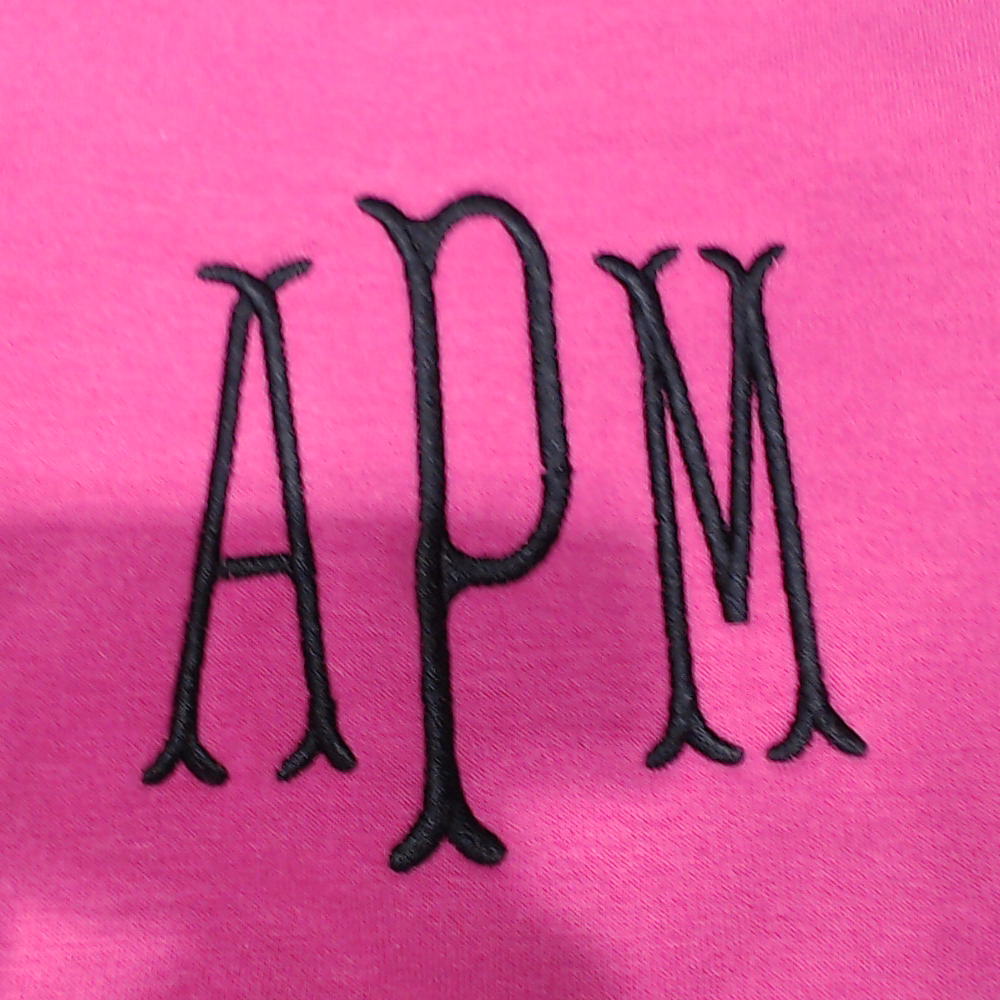 BLOOPER CLOTHING: Monogrammed Open Back Sweatshirt