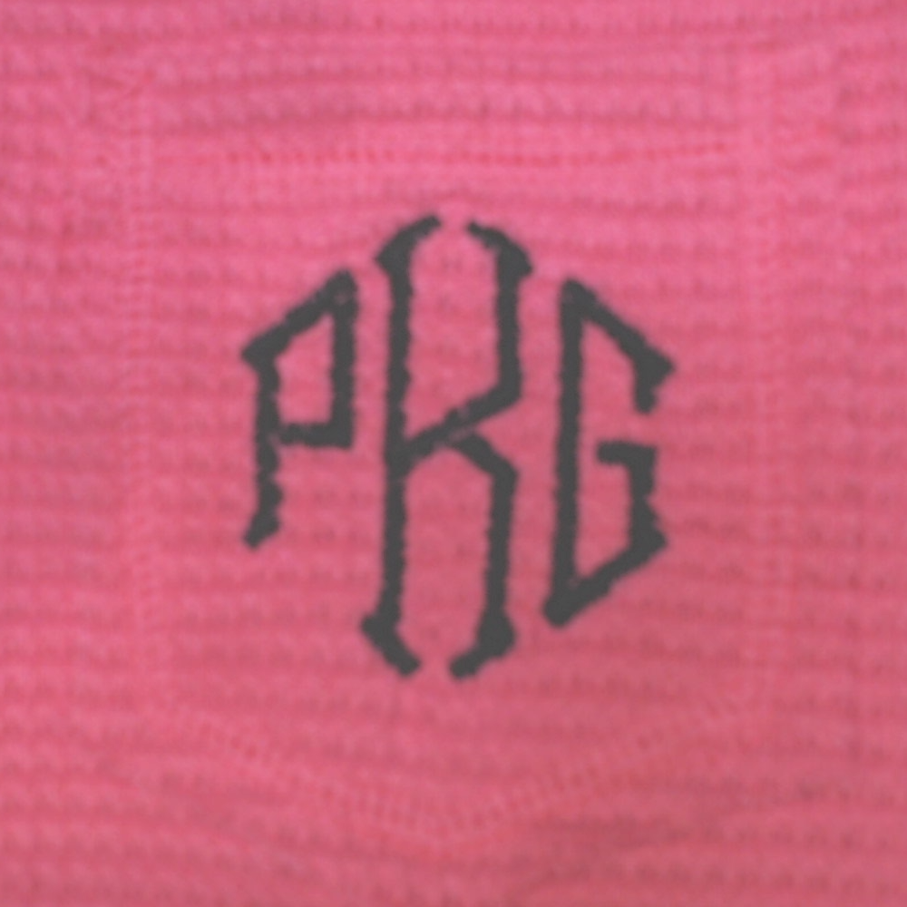 BLOOPER KIDS: Monogrammed Kids Waffle Shirt