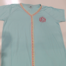 BLOOPER SWIM: Monogrammed Accent Cover Up