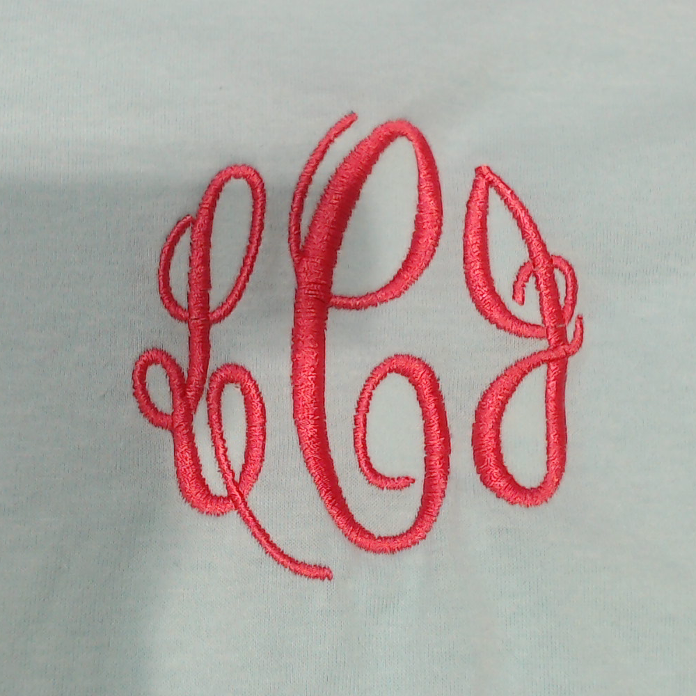 BLOOPER SWIM: Monogrammed Accent Cover Up