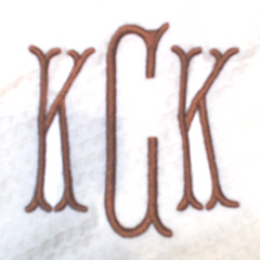 BLOOPER CLOTHING: Monogrammed Waffle Shirt