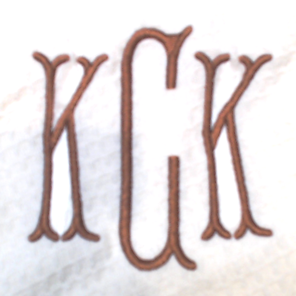 BLOOPER CLOTHING: Monogrammed Waffle Shirt