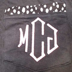 BLOOPER CLOTHING: Monogrammed Pajama Top