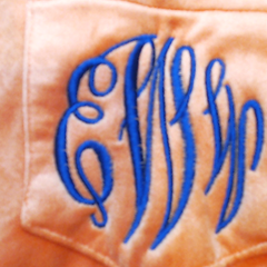 BLOOPER CLOTHING: Monogrammed Softspun Sweatshirt