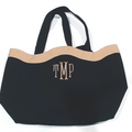 BLOOPER BAG: Monogrammed Wavy Top Tote