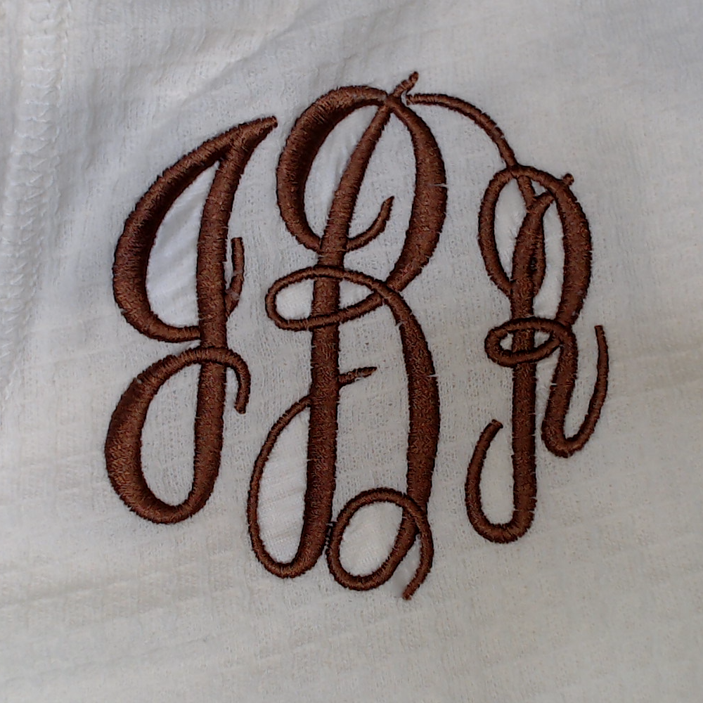 BLOOPER CLOTHING: Monogrammed Waffle Shirt