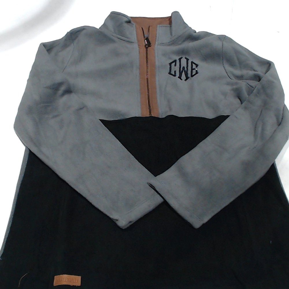 BLOOPER CLOTHING: Monogrammed Colorblock Fleece Pullover