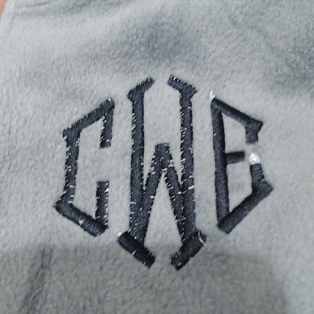BLOOPER CLOTHING: Monogrammed Colorblock Fleece Pullover