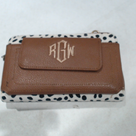 BLOOPER ACCESSORY: Monogrammed Phone Wallet Wristlet