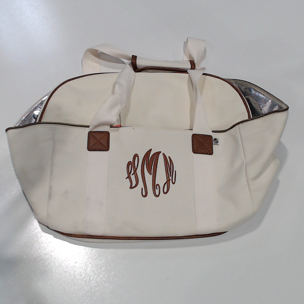 BLOOPER ACCESSORY: Monogrammed Slow Cooker Carrier