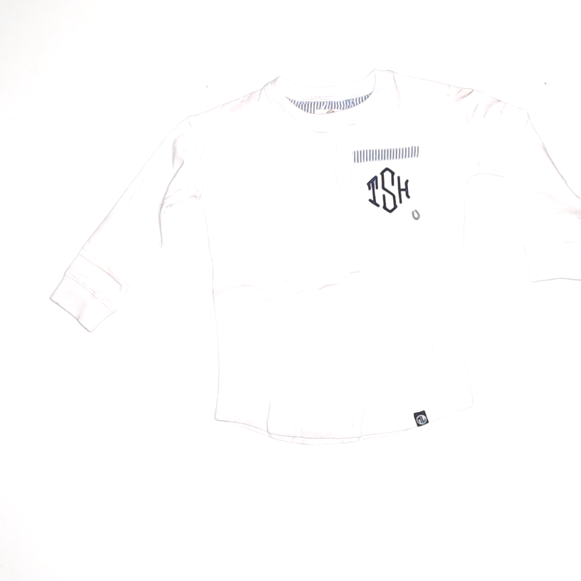 BLOOPER KIDS: Monogrammed Kids Long Sleeve Dockside Shirt