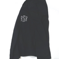 BLOOPER CLOTHING: Monogrammed Sweatshirt Cardigan