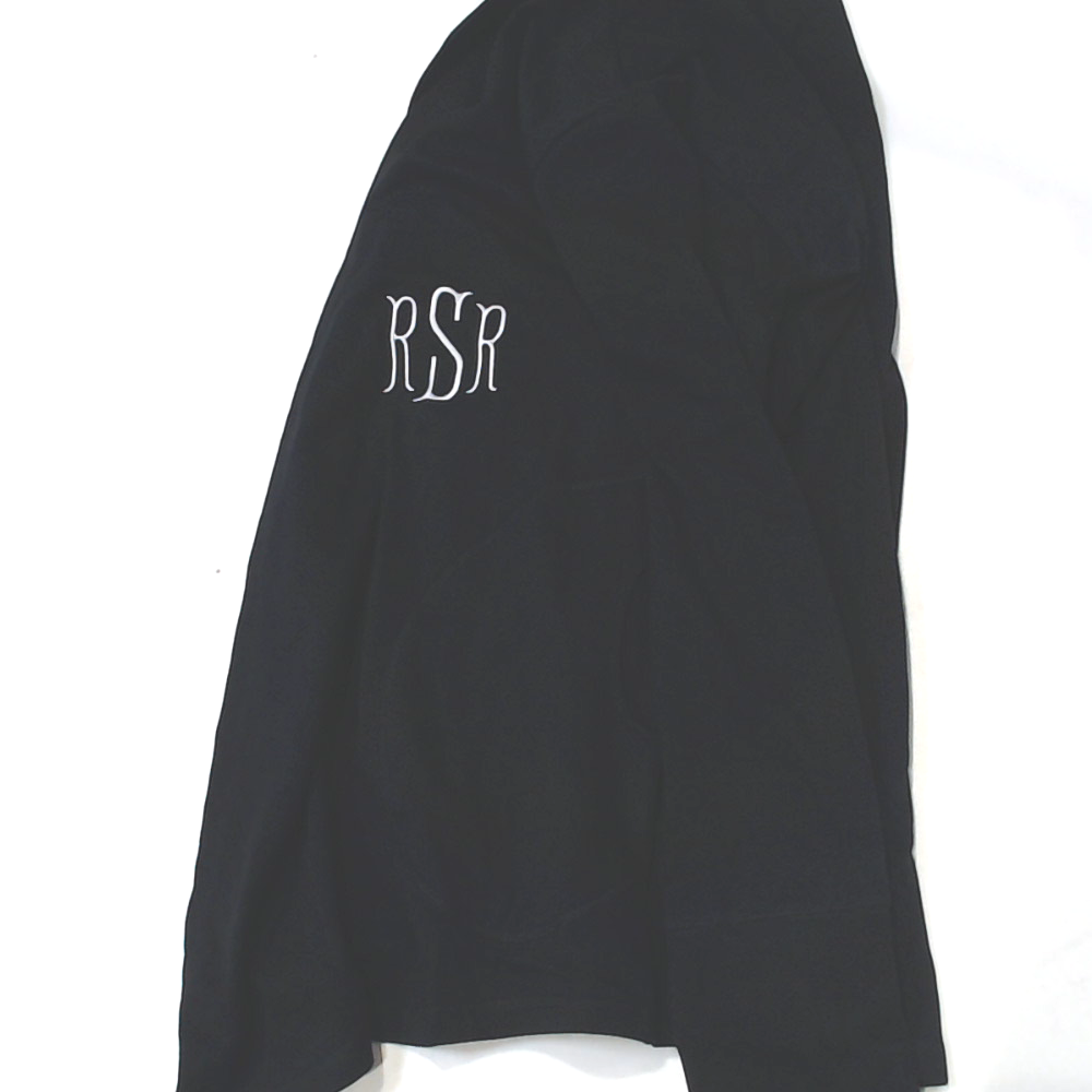 BLOOPER CLOTHING: Monogrammed Sweatshirt Cardigan