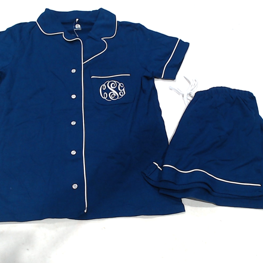 BLOOPER CLOTHING: Monogrammed Classic Sleep Set