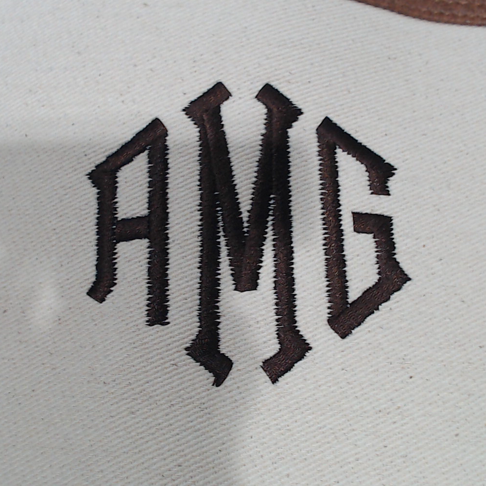 BLOOPER BAG: Monogrammed Vintage Weekender