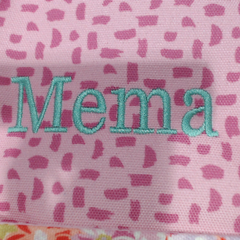 BLOOPER ACCESSORY: Monogrammed Bible Carrier