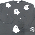 BLOOPER CLOTHING: Monogrammed Sequin Ghost Sweatshirt
