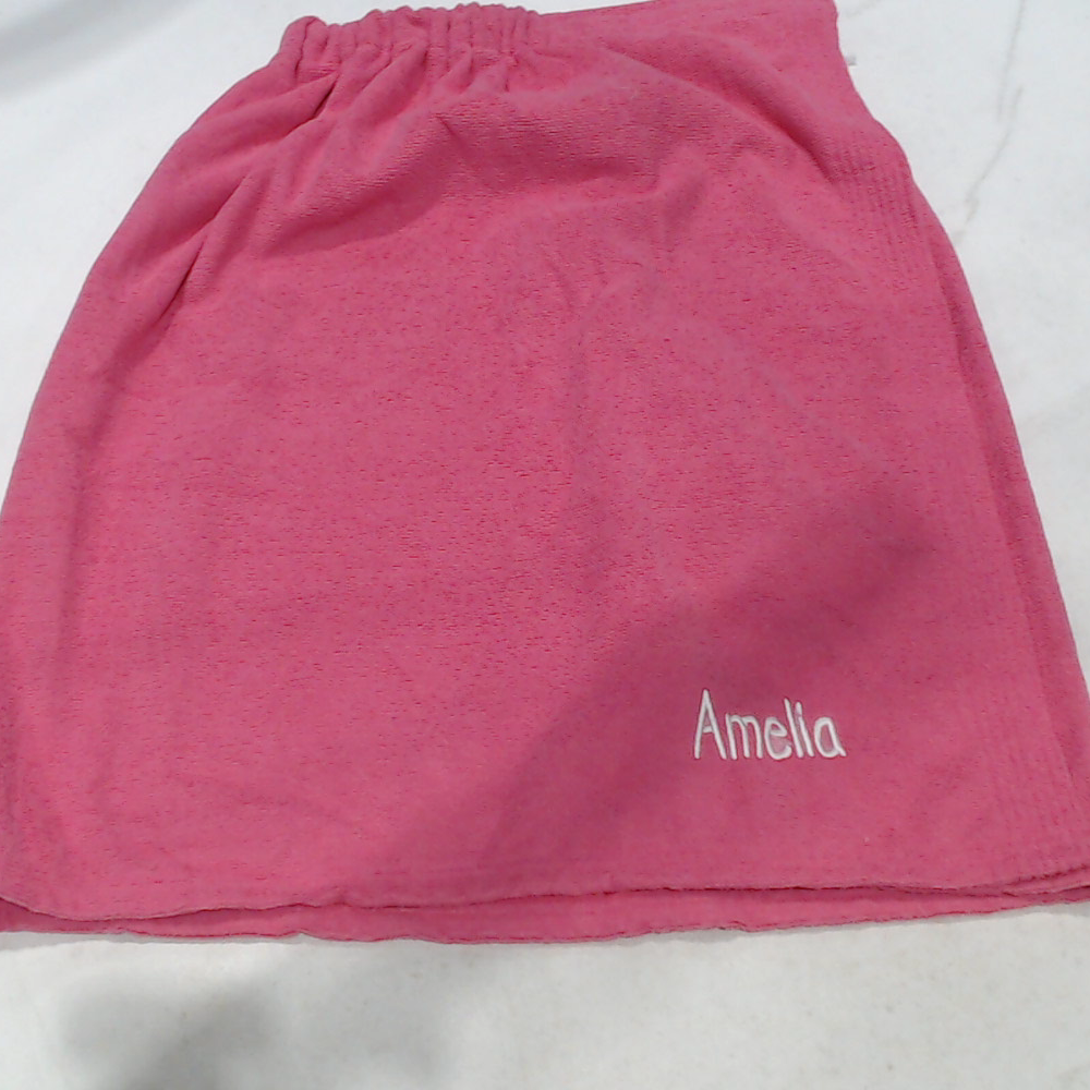 BLOOPER ACCESSORY: Monogrammed Towel Wrap