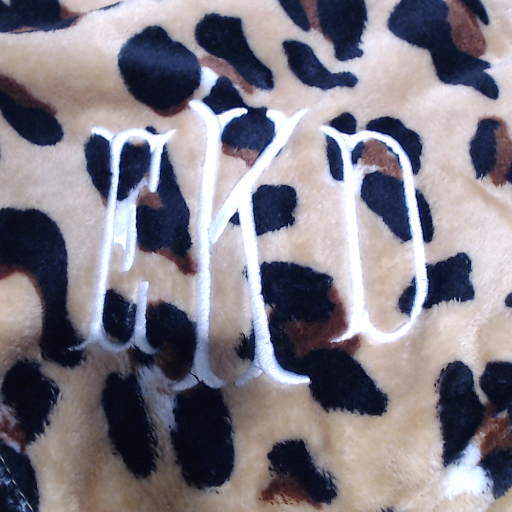 BLOOPER ACCESSORY: Personalized Plush Blanket