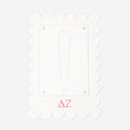 delta zeta scalloped picture frame