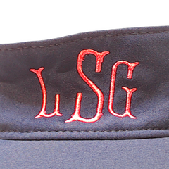 BLOOPER ACCESSORY: Monogrammed Visor