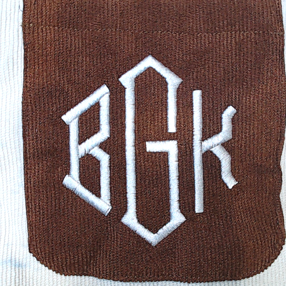 BLOOPER CLOTHING: Monogrammed Oversized Button Down Tunic