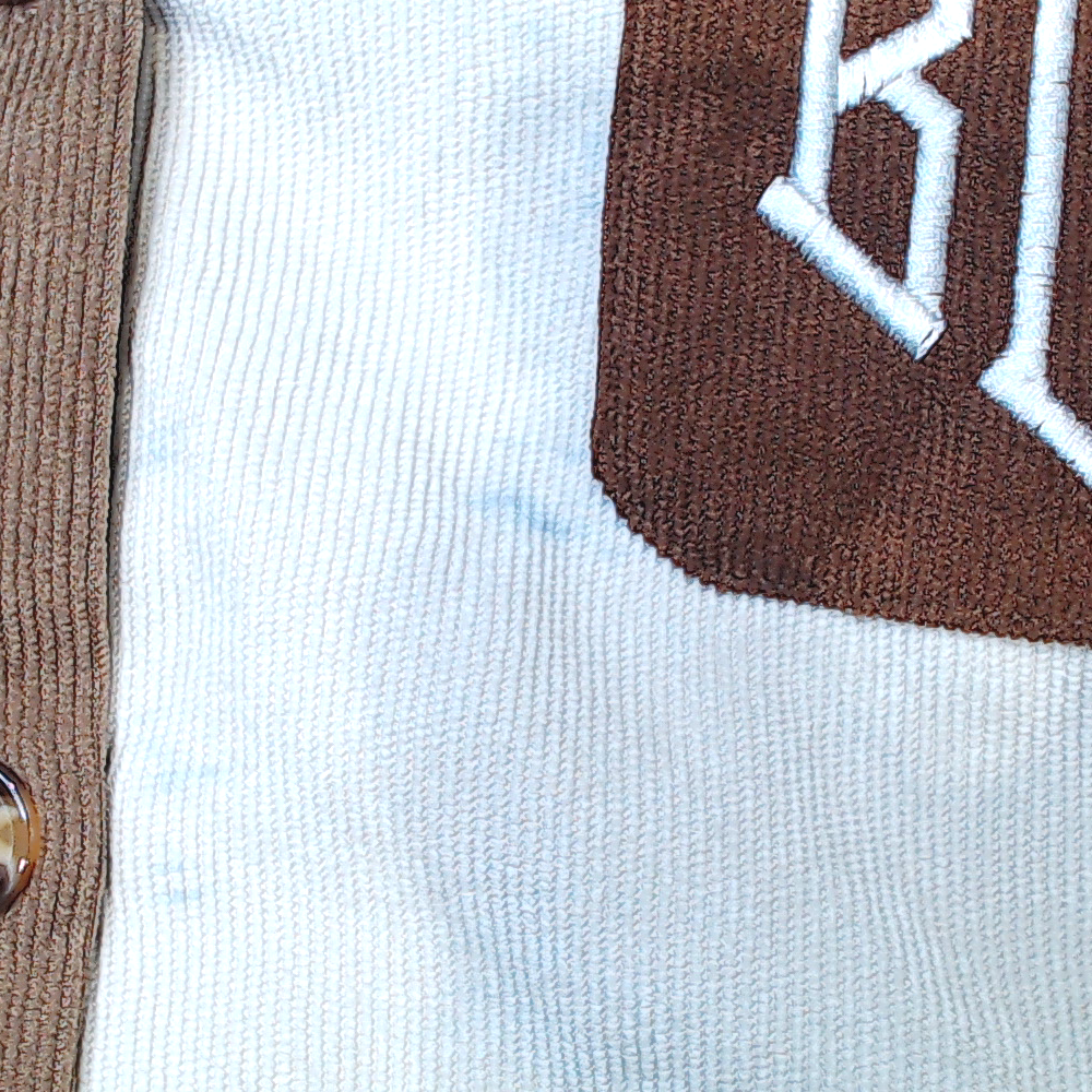 BLOOPER CLOTHING: Monogrammed Oversized Button Down Tunic
