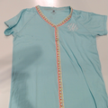 BLOOPER SWIM: Monogrammed Accent Cover Up