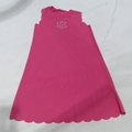 BLOOPER KIDS: Monogrammed Girls Scallop Dress