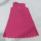 BLOOPER KIDS: Monogrammed Girls Scallop Dress