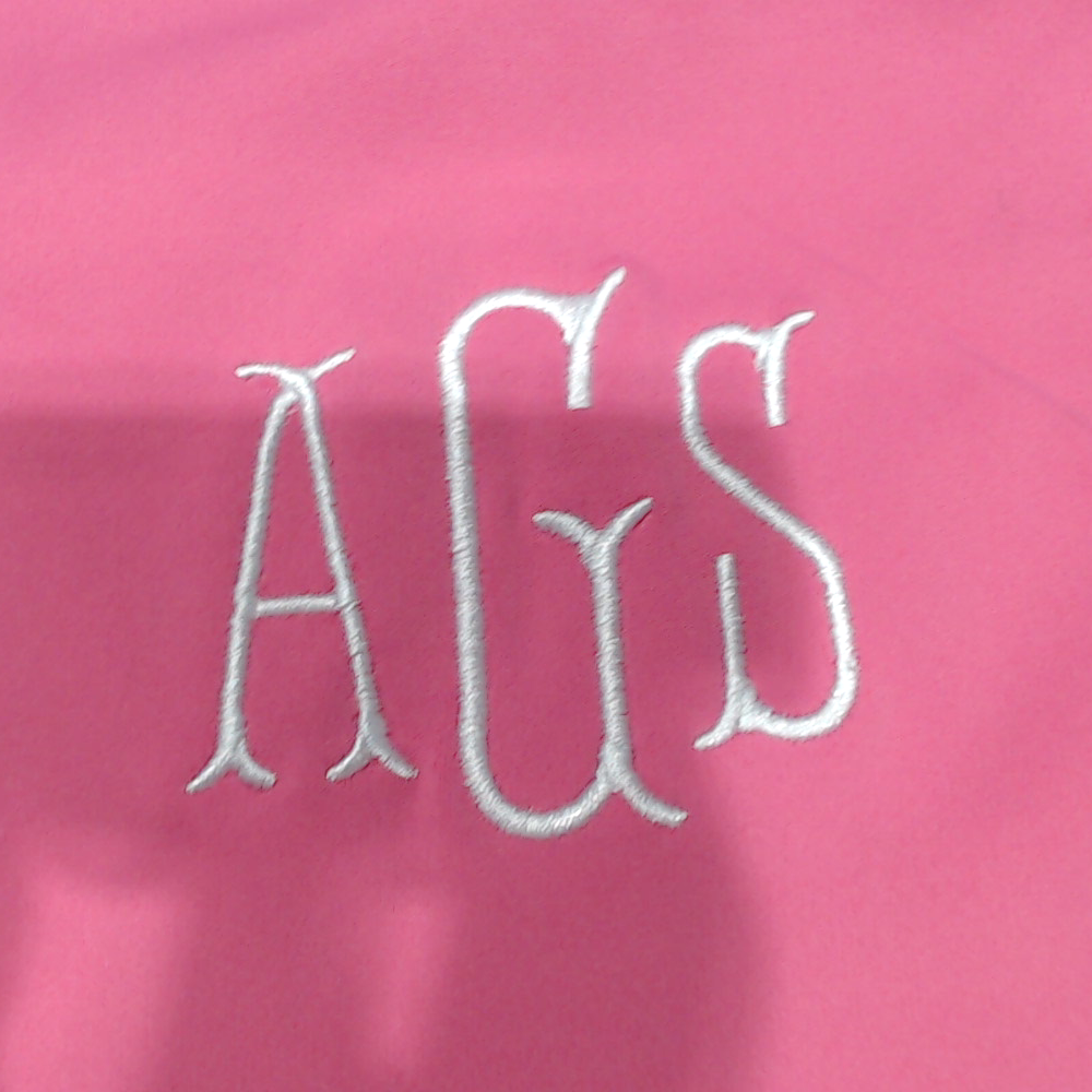 BLOOPER KIDS: Monogrammed Girls Scallop Dress