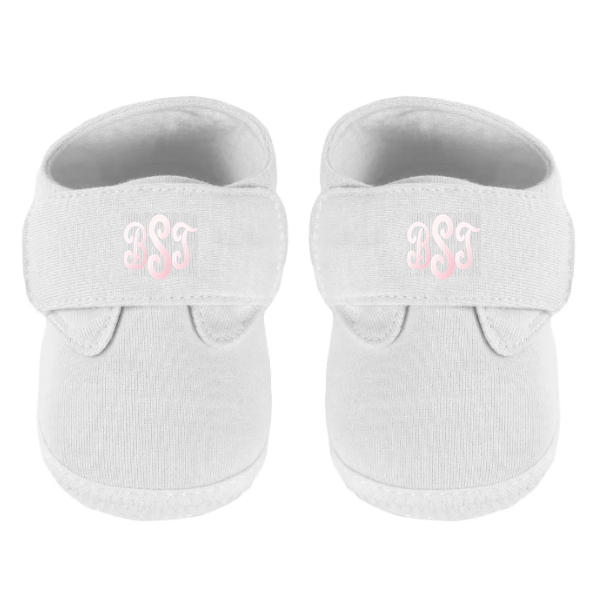 BLOOPER KIDS: Monogrammed Baby Shoes