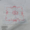 BLOOPER ACCESSORY: Monogrammed Bow Pillow Sham
