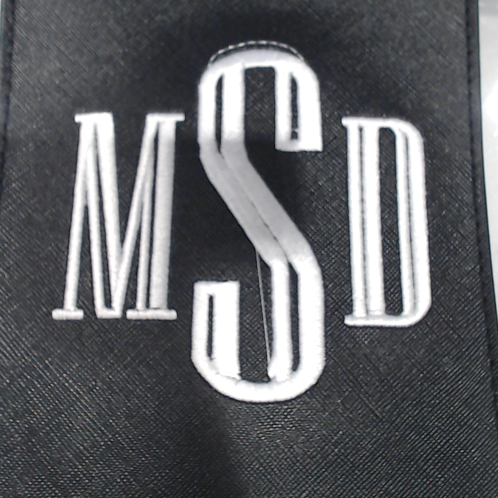 BLOOPER ACCESSORY: Monogrammed Clear Toiletry Case