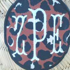 BLOOPER KIDS: Monogrammed Kids Straw Hat