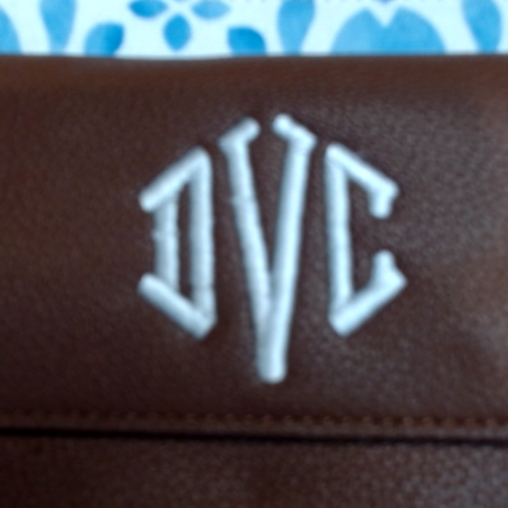 BLOOPER ACCESSORY: Monogrammed Phone Wallet Wristlet