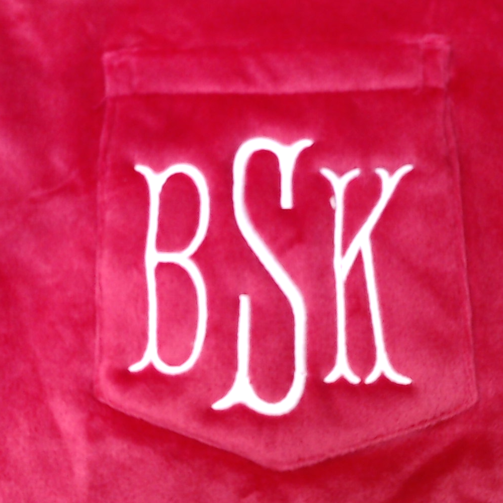 BLOOPER CLOTHING: Monogrammed Softspun Sweatshirt