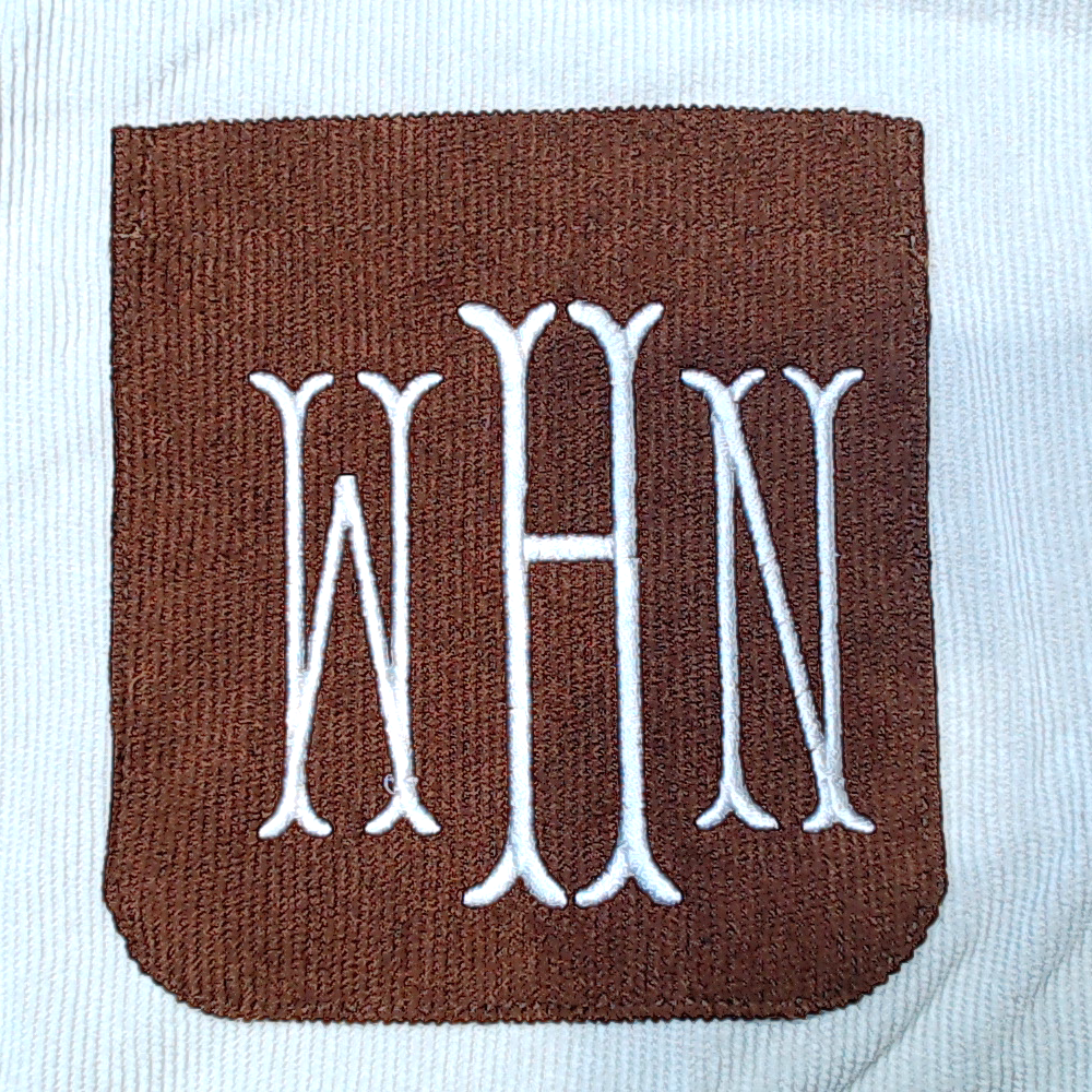 BLOOPER CLOTHING: Monogrammed Oversized Button Down Tunic