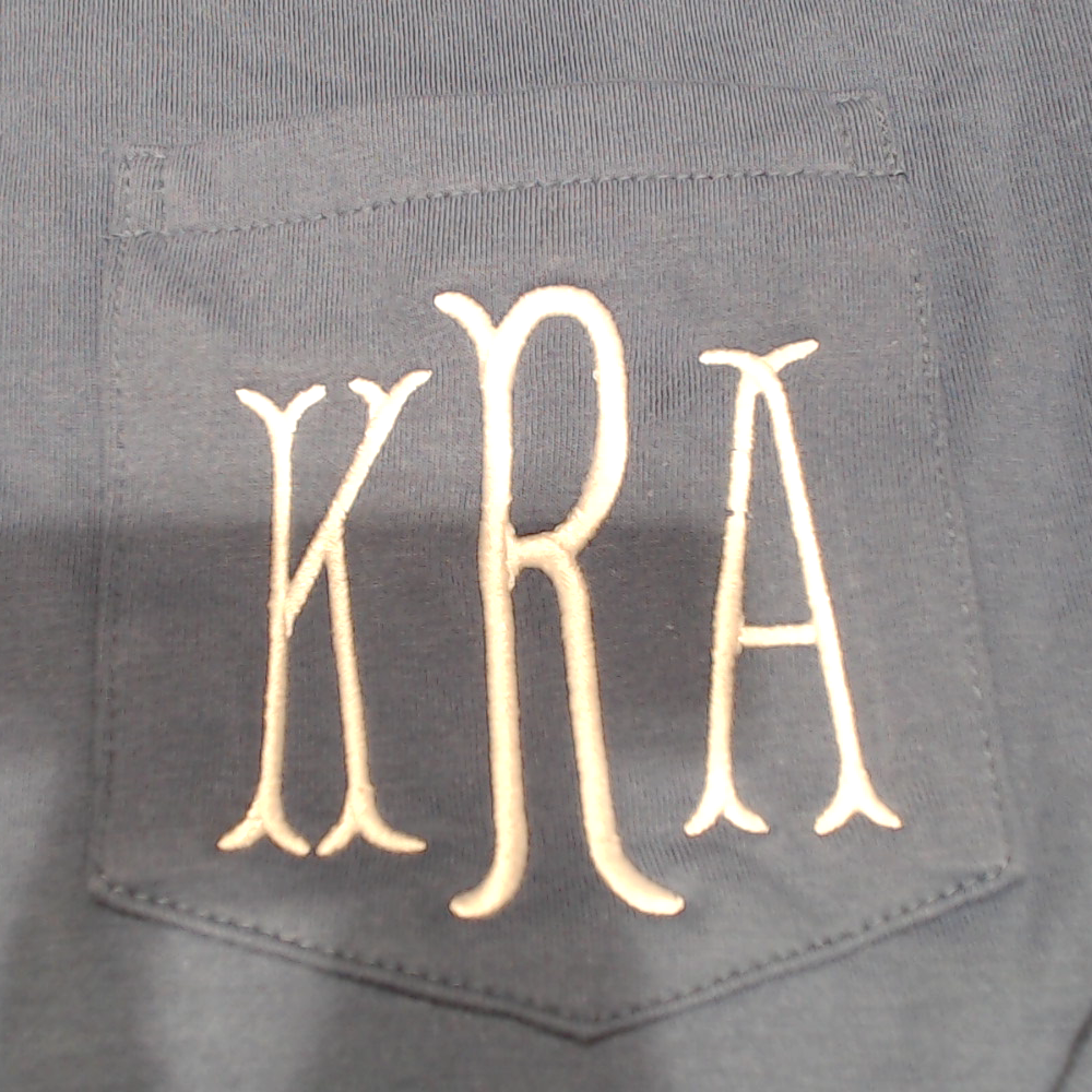 BLOOPER CLOTHING: Monogrammed Fall T-Shirt
