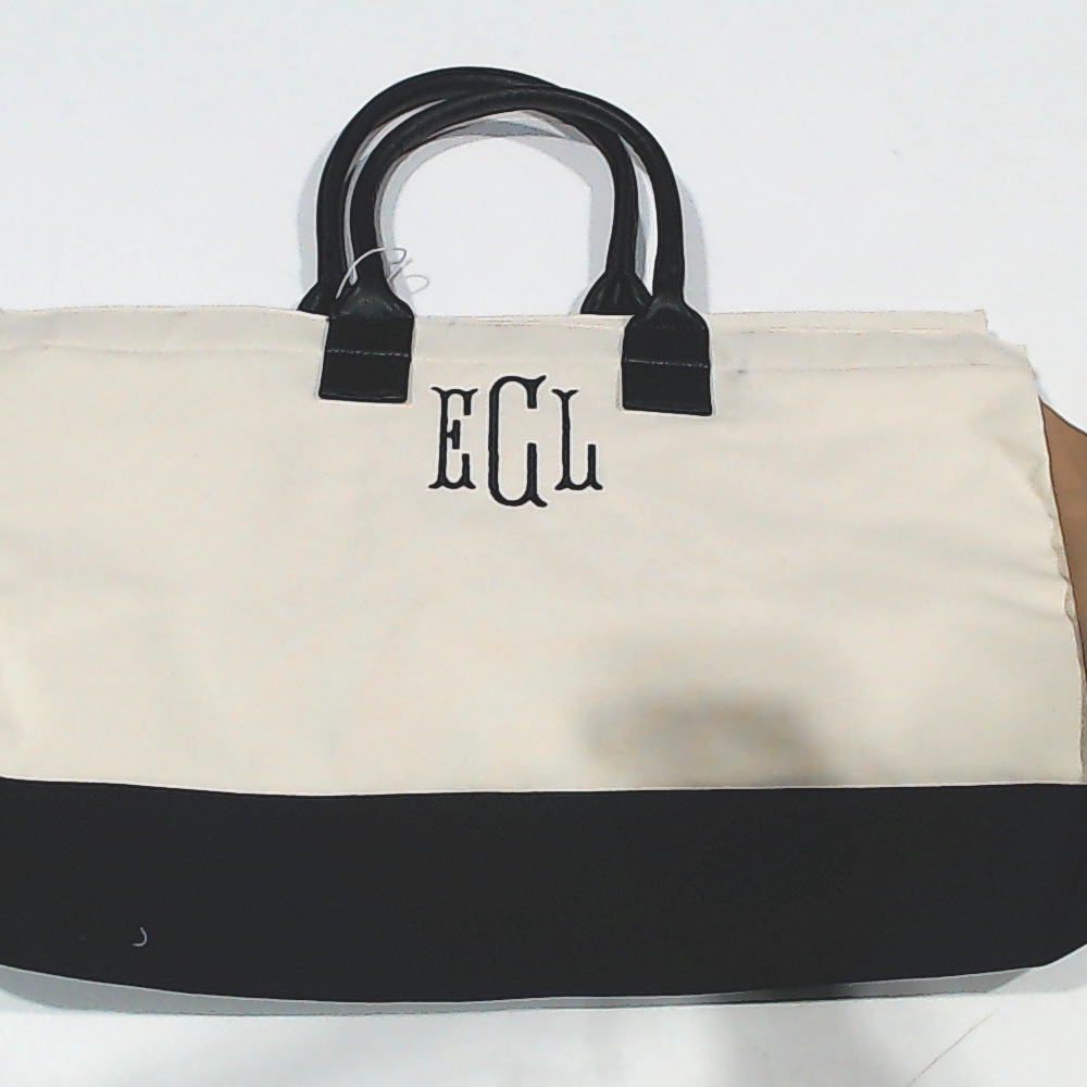 BLOOPER BAG: Monogrammed Upscale Weekender