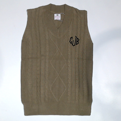 BLOOPER CLOTHING: Monogrammed Sweater Vest